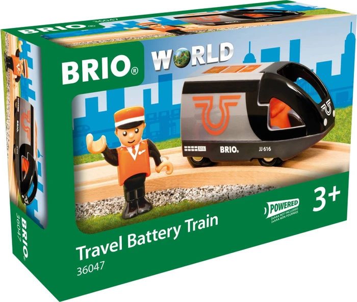 BRIO World Reisezug orange/schwarz (63604700)