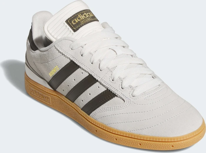 adidas Busenitz Pro crystal white/shadow olive/gum (Herren)