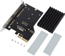 Aqua Computer kryoM.2 PCIe 3.0/4.0 x4 Adapter mit Passivkühler
