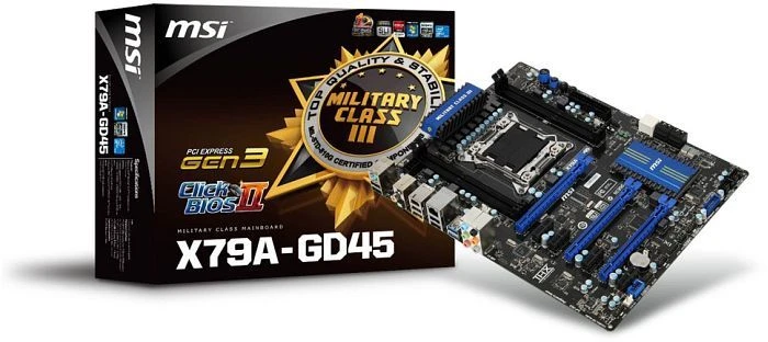MSI X79A-GD45 (Intel 2011-0)