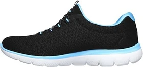 Skechers Summits schwarz/türkis (Damen)