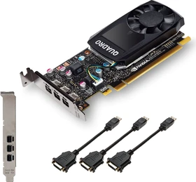 PNY Quadro P400 DVI, 2GB GDDR5, 3x mDP