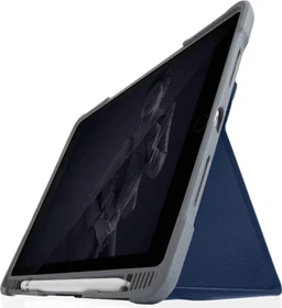 STM Dux Plus Duo blau/transparent, iPad 10.2" 7th/8th/9th gen, schoolTab Edition