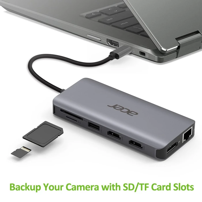Acer 12in1 Type C dongle, USB-C 3.0 [Stecker]
