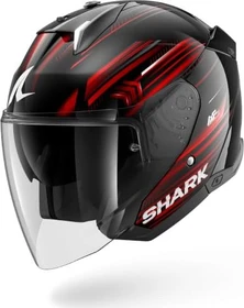 Shark Skwal i3 Jet Light-Blur schwarz/rot/weiß