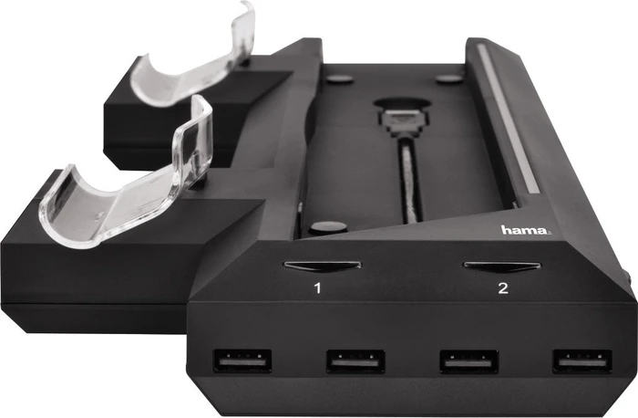 Hama Multistand Charger Bluelight Ladestation (PS4)