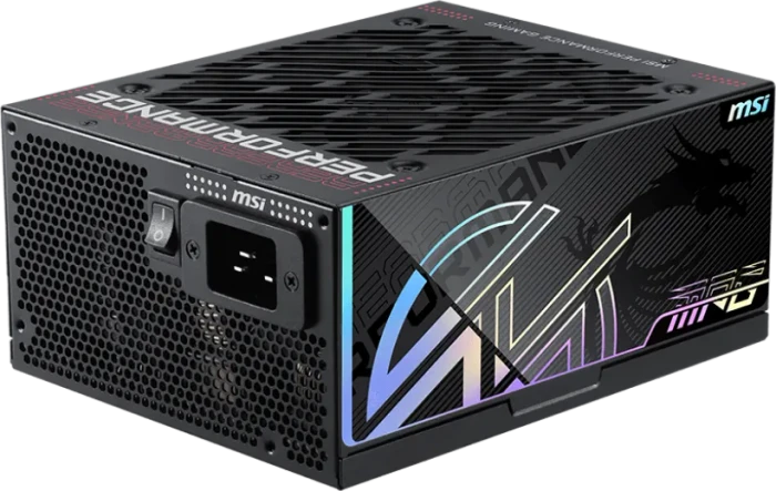 MSI MPG Ai1600TS PCIE5 1600W, ATX 3.1