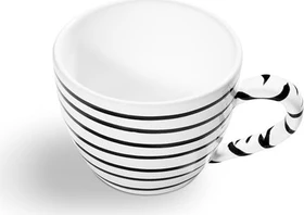 Gmundner Keramik Schwarzgeflammt Teetasse Maxima 400ml
