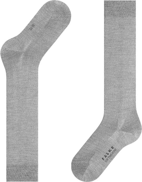 Falke Softmerino Socken light grey mel. (Damen)