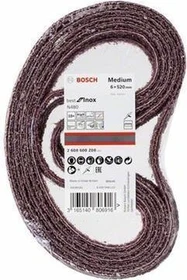 Bosch Professional N480 Best for Inox Schleifband mittel, 6x520mm, 10 Stück