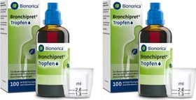 Bionorica SE Bronchipret Tropfen, 200ml (2x 100ml)