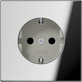 Jung Serie LS Steckdose Metallausführungen 16A 250V, glanzchrom