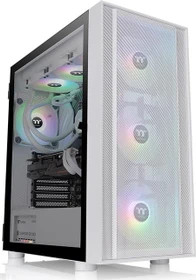 Thermaltake H570 TG ARGB Snow Edition, weiß, Glasfenster (CA-1T9-00M6WN-01)