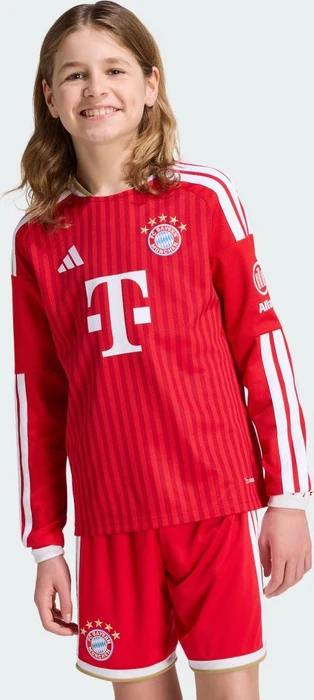 adidas FC Bayern München 2026/2027 Heimtrikot langarm (Junior)