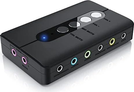 CSL-Computer Externe USB 7.1 Soundkarte