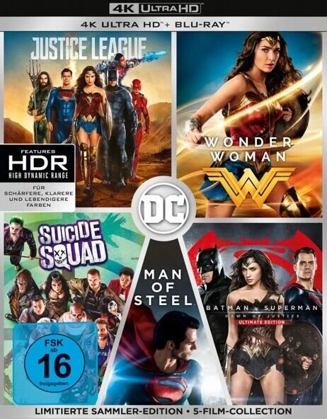 DC 5-Film-Collection (4K Ultra HD)