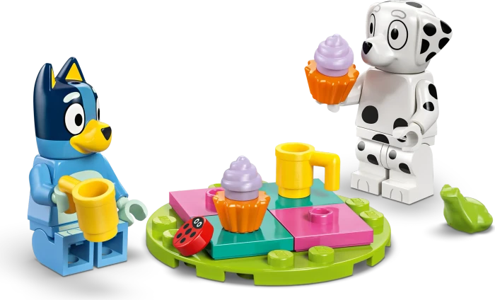 LEGO Bluey - Bluey und Chloe auf dem Spielplatz