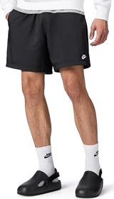 Nike Club Flow Hose kurz schwarz/weiß (Herren)