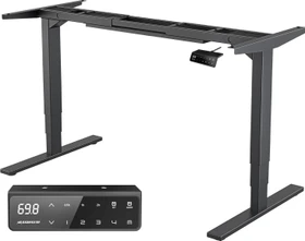 Maidesite T2 Pro Plus elektrisch höhenverstellbares Sitz-Steh-Schreibtischgestell schwarz