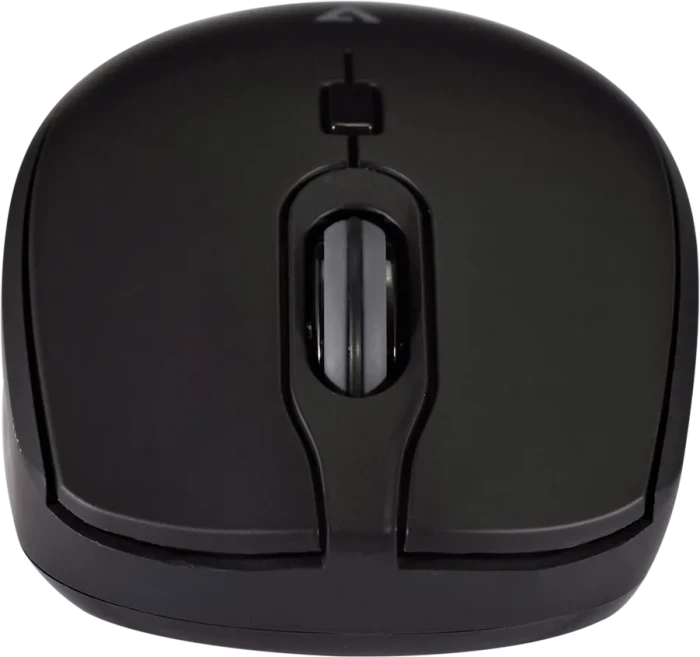 V7 Wireless Pro Silent Mouse schwarz, USB