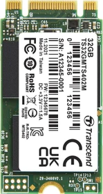 Transcend MTS402M SSD 32GB, M.2 2242 / B-M-Key / SATA 6Gb/s