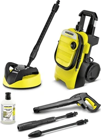 Kärcher K4 Compact Home Elektro-Hochdruckreiniger inkl. Terrassenreiniger T350