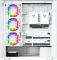 Modecom Volcano AQ300 ARGB White, Glasfenster Vorschaubild