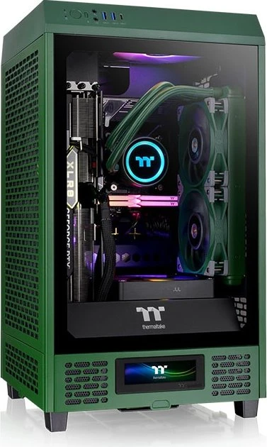 Thermaltake LCD Panel Kit 3.9" für Thermaltake The Tower 200, grün