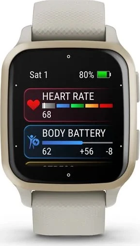 Garmin Venu SQ 2 Music french grey/cream gold