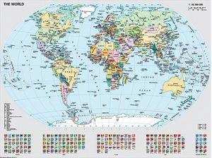 Ravensburger Puzzle Politische Weltkarte