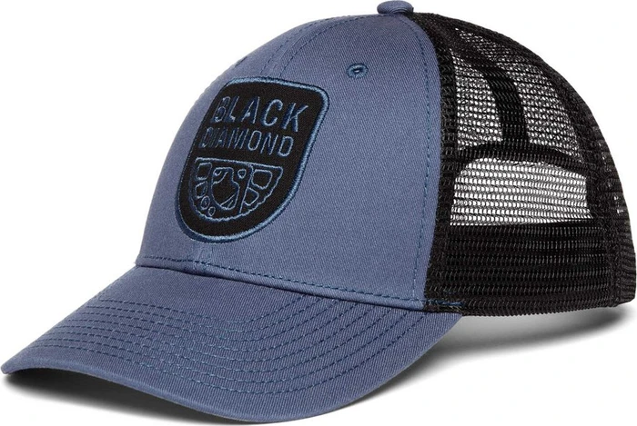 Black Diamond Low Profile Trucker Kappe ink blue/black