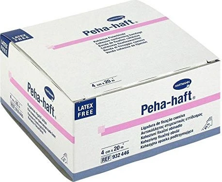 Hartmann Peha-haft Kohäsive Fixierbinde latexfrei, 4cm x 20m, 1 Stück
