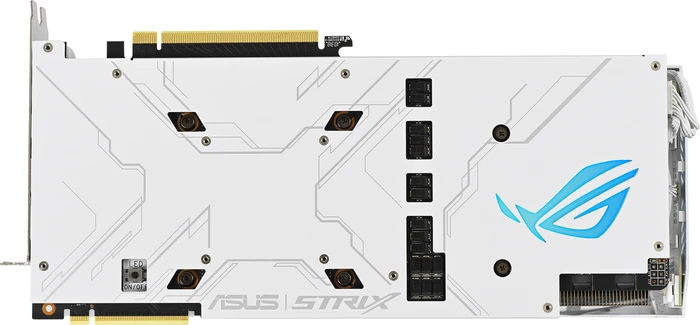 ASUS ROG Strix GeForce RTX 2080 SUPER OC White, ROG-STRIX-RTX2080S-O8G-WHITE-GAMING, 8GB GDDR6, 2x HDMI, USB-C, 2x DP