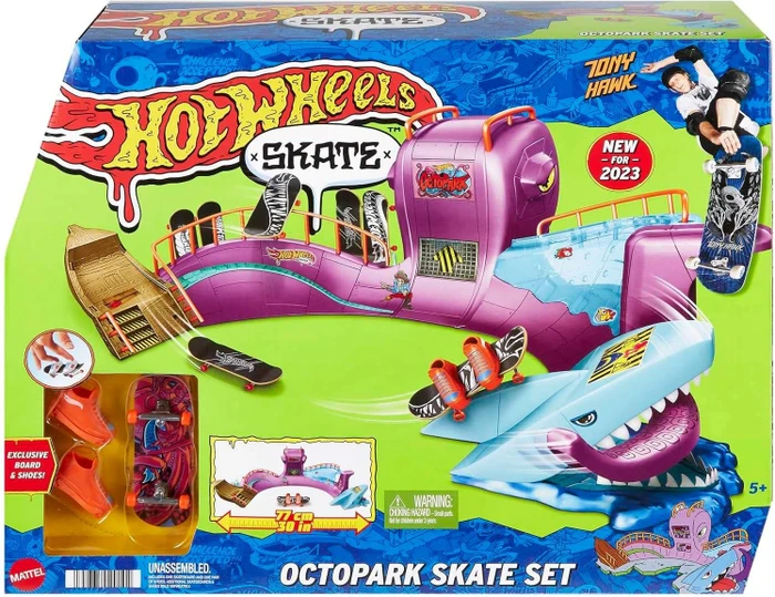 Mattel Hot Wheels Skate Octopark Playset