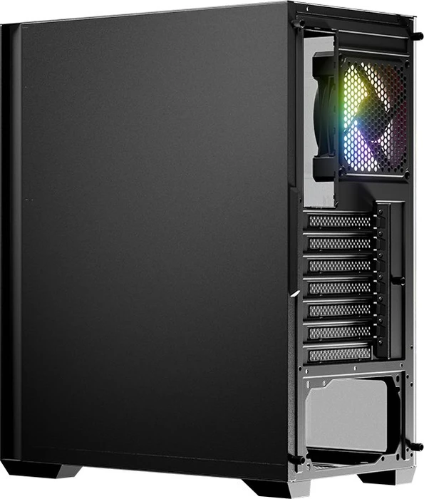 LC-Power Gaming 717B Meshwork_L Dark, schwarz, Glasfenster