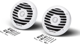 Rockford Fosgate Punch Marine 6.5" Full Range Speakers Luxury schwarz