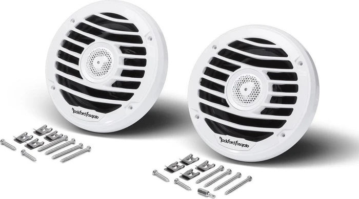 Rockford Fosgate Punch Marine 6.5" Full Range Speakers Luxury schwarz