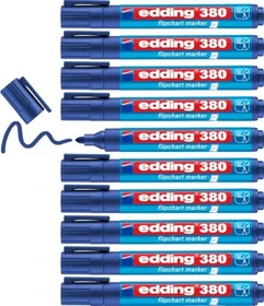 edding 380 Flipchartmarker blau, 10er-Pack
