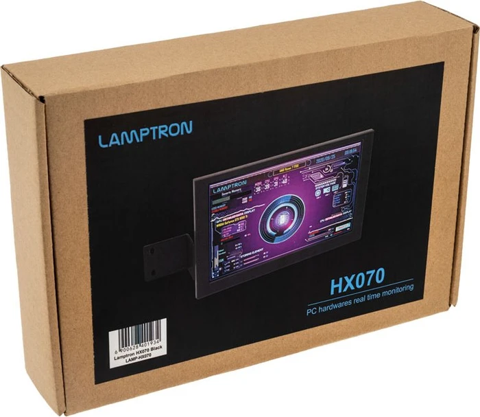 Lamptron HX070 Hardware Monitor, 7"