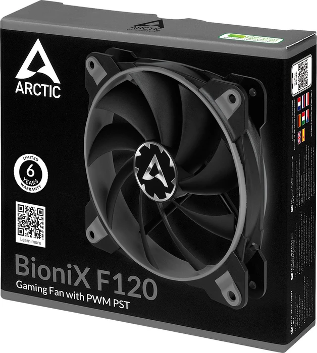ARCTIC BioniX F120 PWM PST grau, 120mm