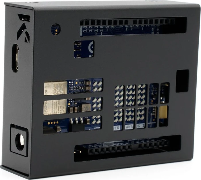 KKSB UNO R4 Aluminium Case, schwarz