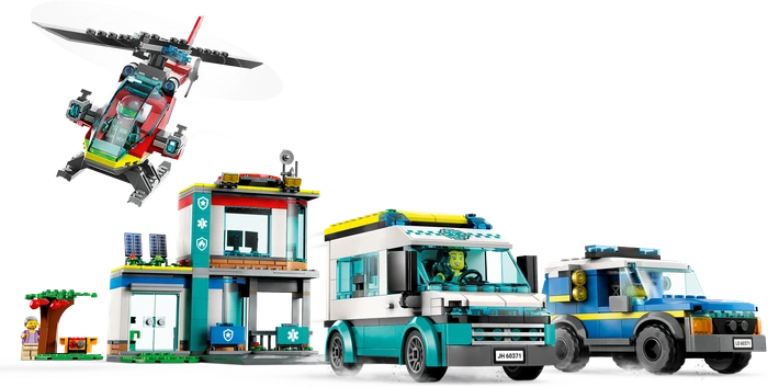 LEGO City - Hauptquartier der Rettungsfahrzeuge