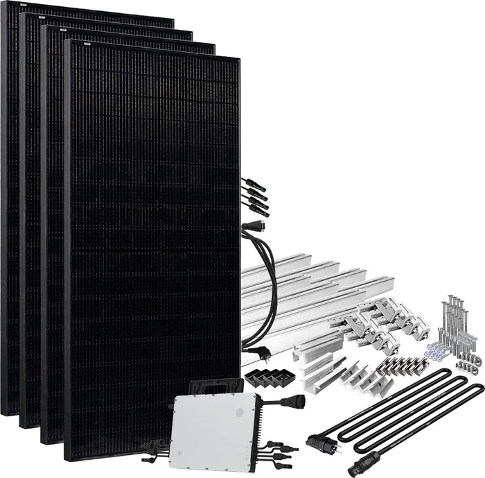 Offgridtec hoymiles HM-1500 + Luxen Solar LNVB-410M, 1.5kW, 1.64kWp (4-01-014535_ST)