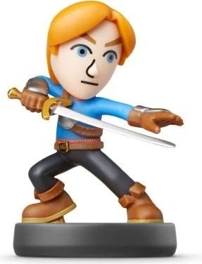 Nintendo amiibo Figur Super Smash Bros. Collection Mii-Schwertkämpfer (Switch/WiiU/3DS)