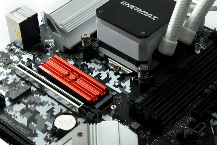 Enermax ESC001 rot, M.2 SSD-Kühler