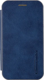 Peter Jäckel Commander Book Case Curve Deluxe für Apple iPhone 13 Elegant Royal Blue