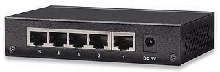 Intellinet Desktop Gigabit Switch, 5x RJ-45