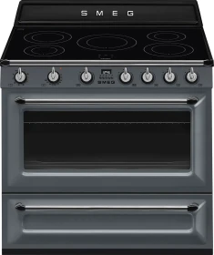 Smeg Victoria TR90IGR2 Gasherd mit Induktionskochfeld