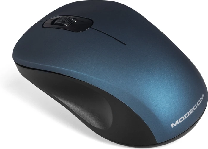 Modecom MC-WM10S Silent Wireless Mouse blau/schwarz, USB