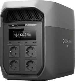 EcoFlow DELTA 3 Max Plus Solargenerator, 2048Wh